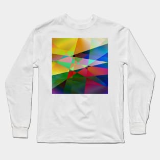 multicolored texture design Long Sleeve T-Shirt